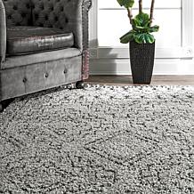 nuLOOM Vasiliki Moroccan Shag Tasseled Area Rug