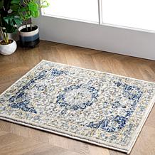 nuLOOM Verona Vintage Persian Area Rug - 3' x 5' Blue