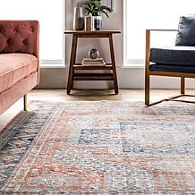 nuLOOM Westlyn 5' 3" x 7' 3" Faded Medallion Area Rug 