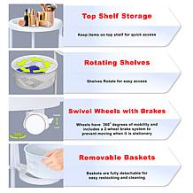 Octopus 360 3 Tier Rolling Organizer Cart