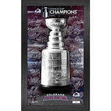 Colorado Avalanche 3x Stanley Cup Champions Bronze Coin Legacy