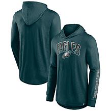 Concepts Sport Women's Philadelphia Eagles Marathon Black Long Sleeve  T-Shirt