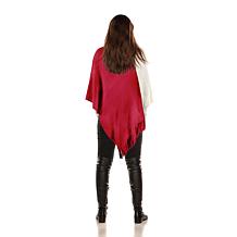 Officially Licensed Littlearth NFL One Size Dip Dye Poncho - 49ers