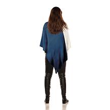 Officially Licensed Littlearth NFL One Size Dip Dye Poncho - Chargers