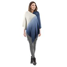 Officially Licensed Littlearth NFL One Size Dip Dye Poncho - Cowboys