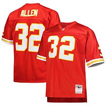 Men's Mitchell & Ness Derrick Thomas Red Kansas City Chiefs Retired Player  Name and Number T-Shirt