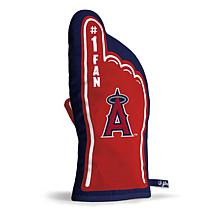 Officially Licensed MLB #1 Oven Mitt - Los Angeles Angels