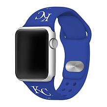 Officially Licensed MLB 38/40mm Silicone Apple Watchband - Royals
