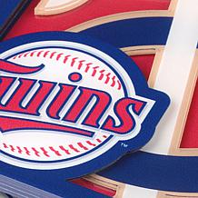 Officially Licensed MLB 3D Logo Series Coaster - Minnesota Twins