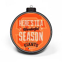 Officially Licensed MLB 3D StadiumView Ornament 2-Pack - Giants 