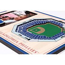Officially Licensed MLB  3D StadiumViews Picture Frame - Phillies