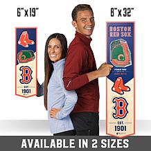 Officially Licensed MLB 6" x 19" 3D Stadium Banner - Boston Red Sox