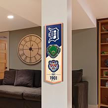 Officially Licensed MLB 6" x 19" 3D Stadium Banner - Detroit Tigers