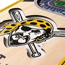 Officially Licensed MLB 6" x 19" 3D Stadium Banner- Pittsburgh Pirates