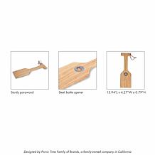 Officially Licensed MLB BBQ Grill Scraper with Bottle Opener - Atlanta