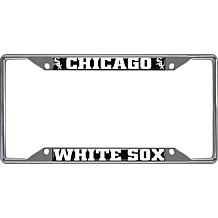 Officially Licensed MLB Chicago White Sox Metal License Plate Frame