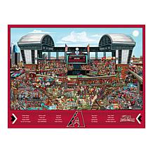 Officially Licensed MLB Joe Journeyman Jigsaw Puzzle - Diamondbacks