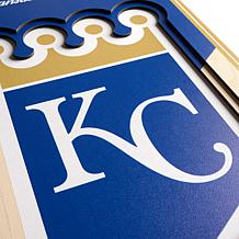 Officially Licensed MLB Kansas City Royals 3D Stadium Banner