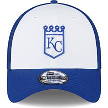 Officially Licensed MLB Kansas City Royals Men's Royal/White Flex Hat