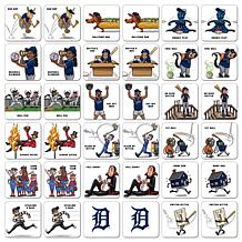 Officially Licensed MLB Licensed Memory Match Game - Detroit Tigers