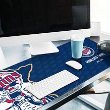 Officially Licensed MLB Logo Series Desk Pad - Minnesota Twins