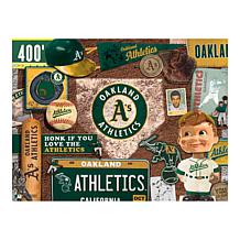 Officially Licensed MLB Oakland Athletics Retro 500-Piece Puzzle