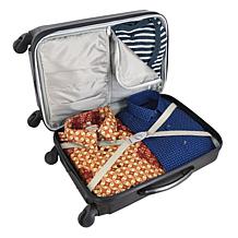 Officially Licensed MLB Padres 21" Carry-On Hardcase Spinner Luggage