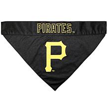Officially Licensed MLB PetsFirst Pittsburg Pirates Reversible Bandana