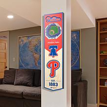 Officially Licensed MLB Philadelphia Phillies 3D Stadium Banner
