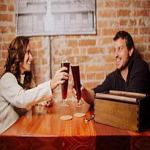 Officially Licensed MLB Pilsner Beer Glass Gift Set - Brewers