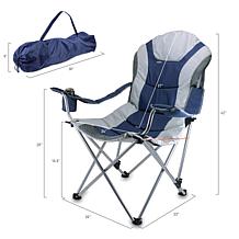 Officially Licensed MLB Reclining Camp Chair – Chicago Cubs