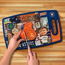 Officially Licensed MLB Retro Series Cutting Board - Houston Astros