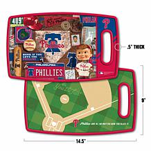 Officially Licensed MLB Retro Series Cutting Board - Philadelphia