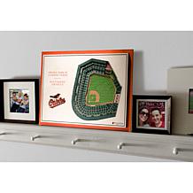 Officially Licensed MLB StadiumView 3D Wall Art - Baltimore Orioles