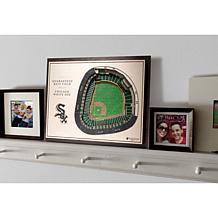 Officially Licensed MLB StadiumView 3D Wall Art - Chicago White Sox