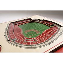 Officially Licensed MLB StadiumView 3D Wall Art - Cincinnati Reds