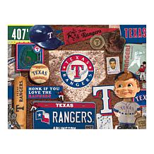 Officially Licensed MLB Texas Rangers Retro Series 500-Piece Puzzle