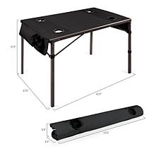 Officially Licensed MLB Travel Portable Folding Table -  Seattle