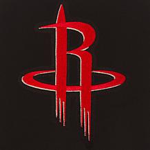 Officially Licensed NBA Rockets Unisex Fleece & Faux Leather Jacket