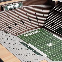 Officially Licensed NCAA 25-Layer Stadium 3D Wall Art - Michigan State