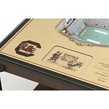 Officially Licensed NCAA 25-Layer StadiumViews End Table - S. Carolina