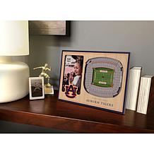 Officially Licensed NCAA 3-D Stadium Views Picture Frame - Auburn