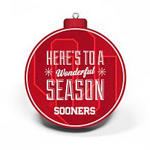 Officially Licensed NCAA 3D StadiumView Ornament 2-pack - Oklahoma