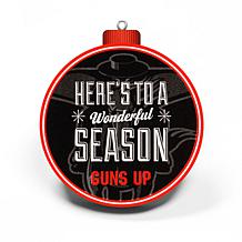 Officially Licensed NCAA 3D StadiumView Ornament 2-pack - Texas Tech