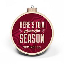 Officially Licensed NCAA 3D StadiumView Ornament 2-pack-Florida State 