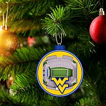 Officially Licensed NCAA 3D StadiumView Ornament 2-pack-West Virginia