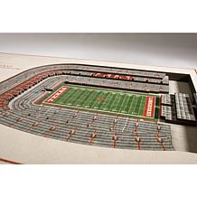 Officially Licensed NCAA 5-Layer 3-D Wall Art - Texas Longhorns