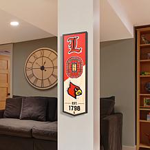 Officially Licensed NCAA 6" x 19" 3D Stadium Banner - Cardinals