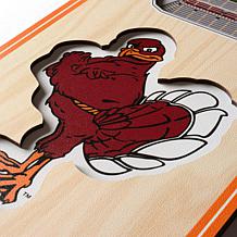 Officially Licensed NCAA 6" x 19" 3D Stadium Banner - Hokies