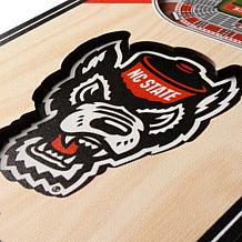 Officially Licensed NCAA 6" x 19" 3D Stadium Banner - Wolfpack